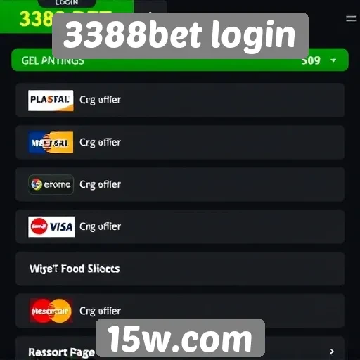 Métodos de pagamento disponíveis no 3388bet login